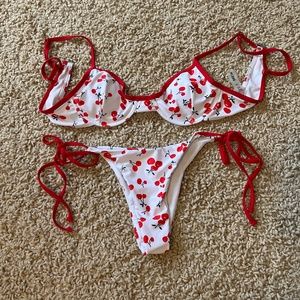 Shein Cherry Bikini